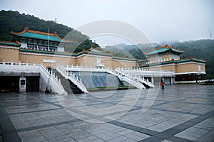 National Palace Museum in Taipei after the rain