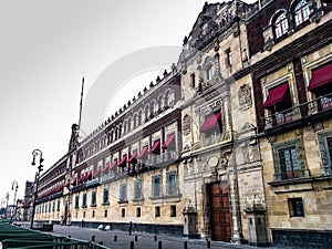 National Palace in Zocalo, Mexico City. photo