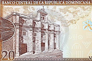 National Panteon from old Dominican Republic money