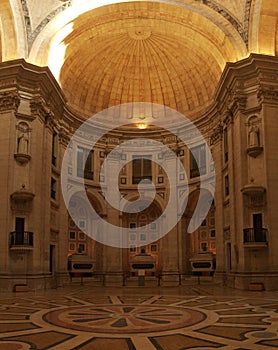 National Pantheon lateral chapels with tombs