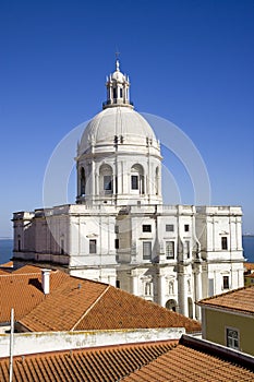 National Pantheon Lisbon Portugal Baroque Catholicism, the Church of Santa engrÃ¡cia