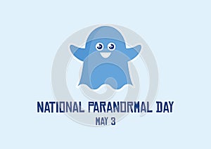 National Paranormal Day vector
