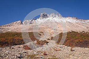 National park Cerro Castilloe. austral highway, chile, XI region of Aysen. Patagonia photo