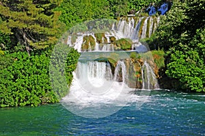 National Park Krka, river Krka,