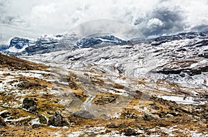 National park parque Tunari in the high Andes Near Cochabamba, Bolivia photo