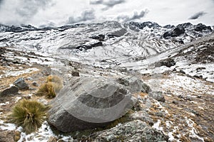 National park parque Tunari in the high Andes Near Cochabamba, Bolivia photo