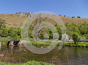 National park Peak District river