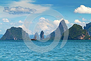 National Park on Phang Nga Bay in Thailand