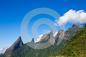 National park Serra dos Orgaos Brazil