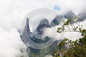 National park Serra dos Orgaos Brazil