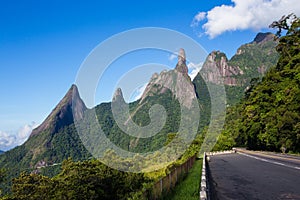 National park Serra dos Orgaos Brazil