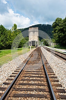 National Park Service town of Thurmond WV