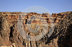 National Park Sharyn Canyon (Valley of castles). Kazakhstan