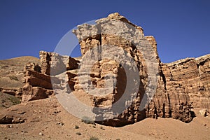 National Park Sharyn Canyon (Valley of castles). Kazakhstan