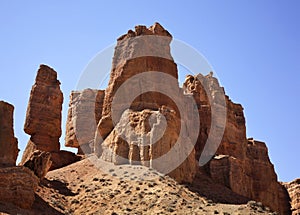 National Park Sharyn Canyon (Valley of castles). Kazakhstan