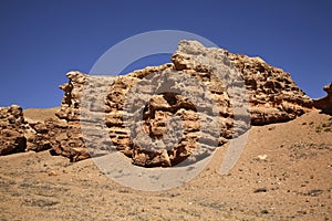 National Park Sharyn Canyon (Valley of castles). Kazakhstan