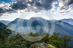 National park Sutjeska in Bosnia and Herzegovina. The park is one of the last primary forests in Europe.