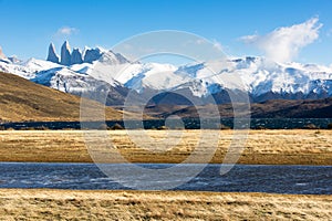 The National Park Torres del Paine, Patagonia, Chile