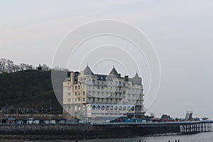 Building in Llandudno, seeside houses