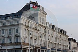 Building in Llandudno, seeside houses