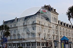 Building in Llandudno, seeside houses