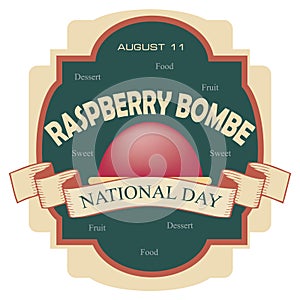 National Raspberry Bombe Day