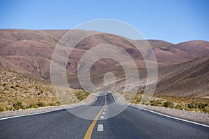 National Route 40 in Northern Argentina