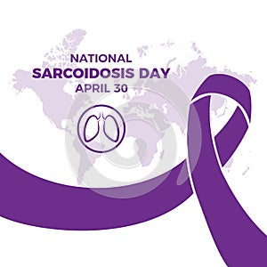 National Sarcoidosis Day vector illustration