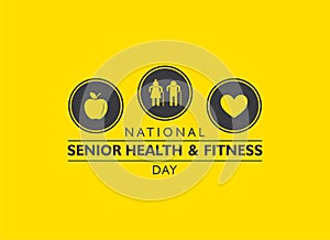 National Senior Health and Fitness day observed on last Wednesday in May