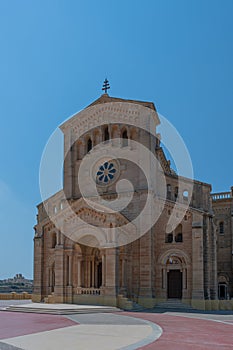 The National Shrine of the Blessed Virgin of Ta Pinu, Gozo.