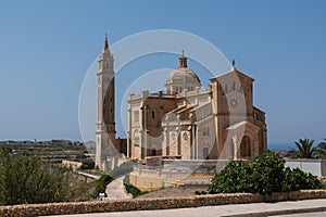 The National Shrine of the Blessed Virgin of Ta Pinu, Gozo.