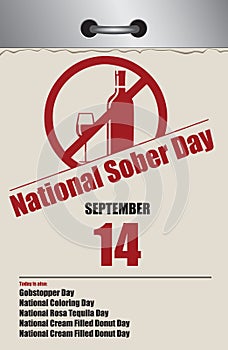 National Sober Day photo