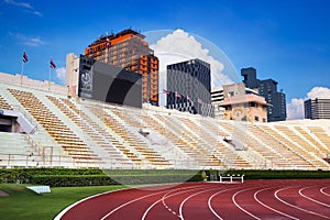 The National Stadium of Thailand or Suphachalasai Stadium, Bangkok.