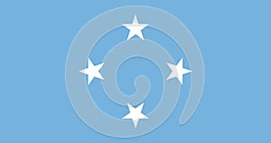 Flag of Micronesia, Micronesian flag photo