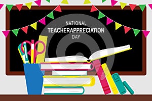 National Teacher Appreciation Day background