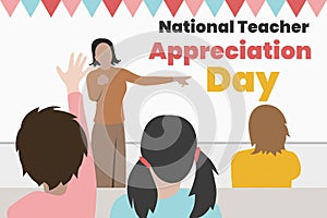 National teacher appreciation day.poster
