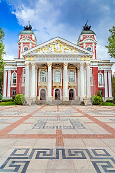 National theatre Ivan Vazov, Sofia, Bulgaria photo