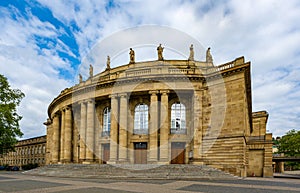 The National Theatre and State Opera, Stuttgart. Baden-Wuerttemberg, Germany, Europe