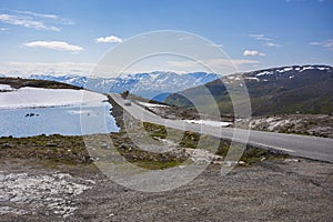 National Tourist Route Aurlandsfjellet, Norway