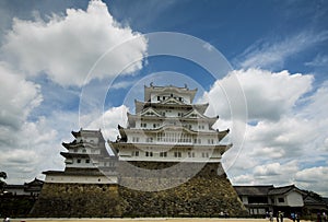 Photo was taken in Himeji Castle photo