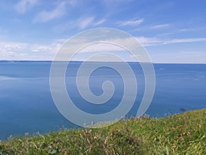 National trust walk to Baggy point in Devon