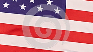 National USA flag, patriotic symbol of America