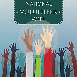 National Volunteer Week.