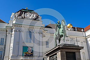 Nationalbibliothek, the Austrian National Library in Vienna, Austria