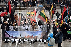 Nationalist rally, Vilnius