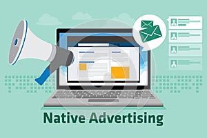 Native advertising photo