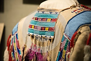 Native american beadwork photo