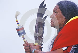 A Native American Cherokee elder