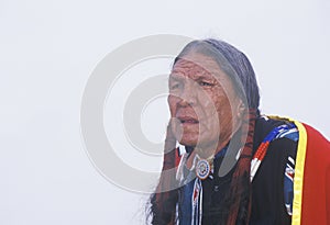 Native American Cherokee elder