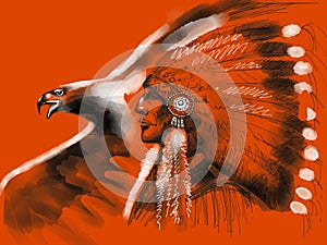 Native american Chief